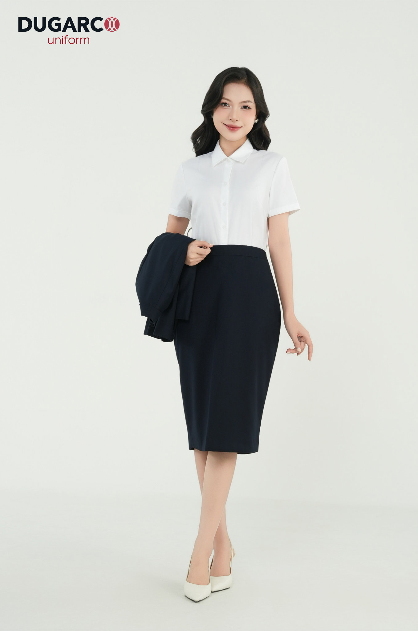 Ảnh của Đồng phục sơ mi ngắn tay nữ 