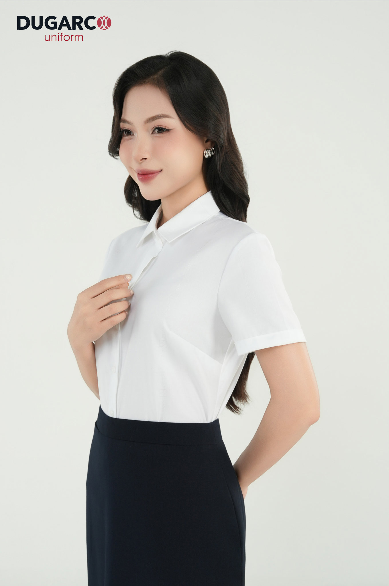 Ảnh của Đồng phục sơ mi ngắn tay nữ 