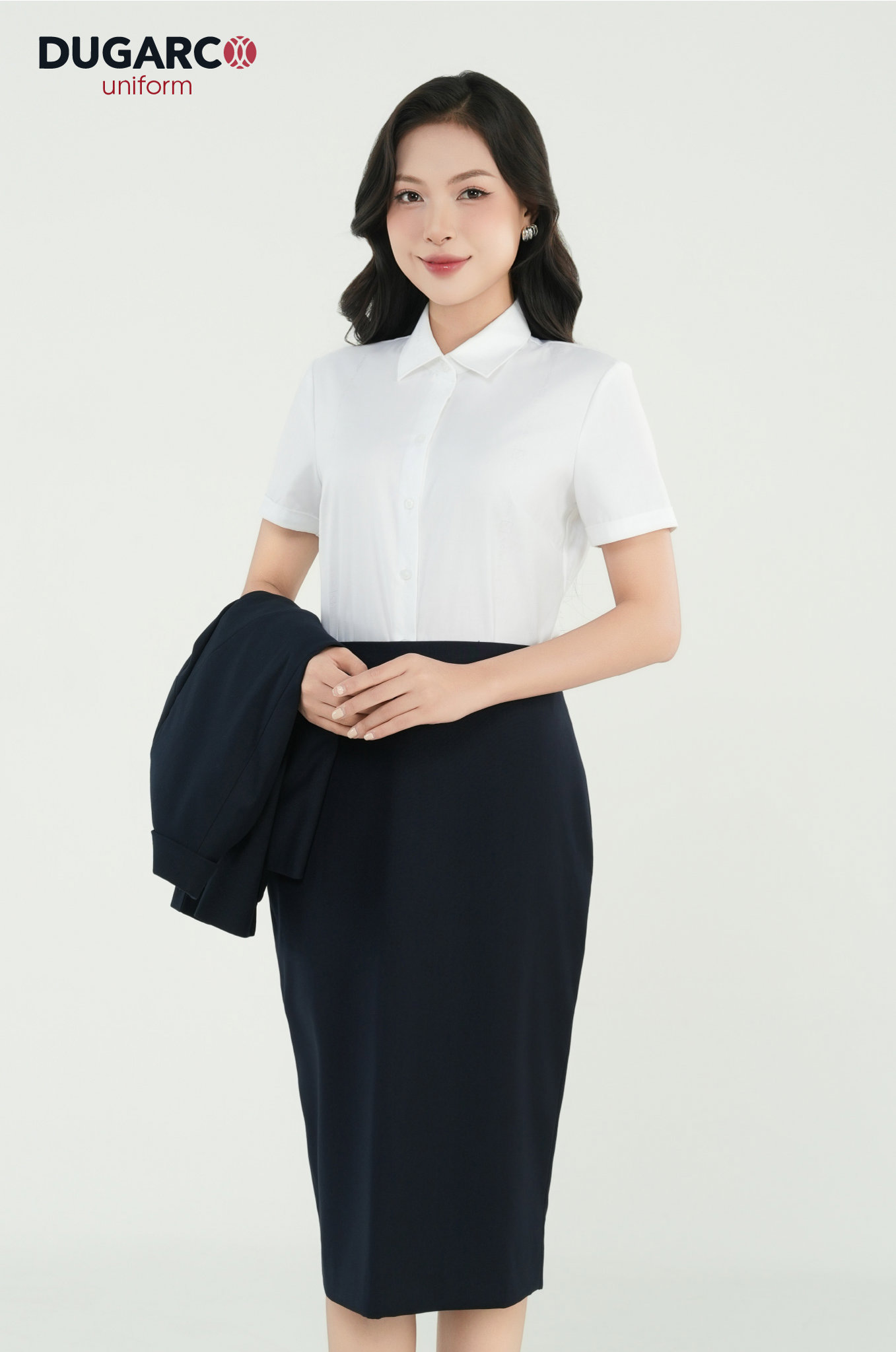 Ảnh của Đồng phục sơ mi ngắn tay nữ 