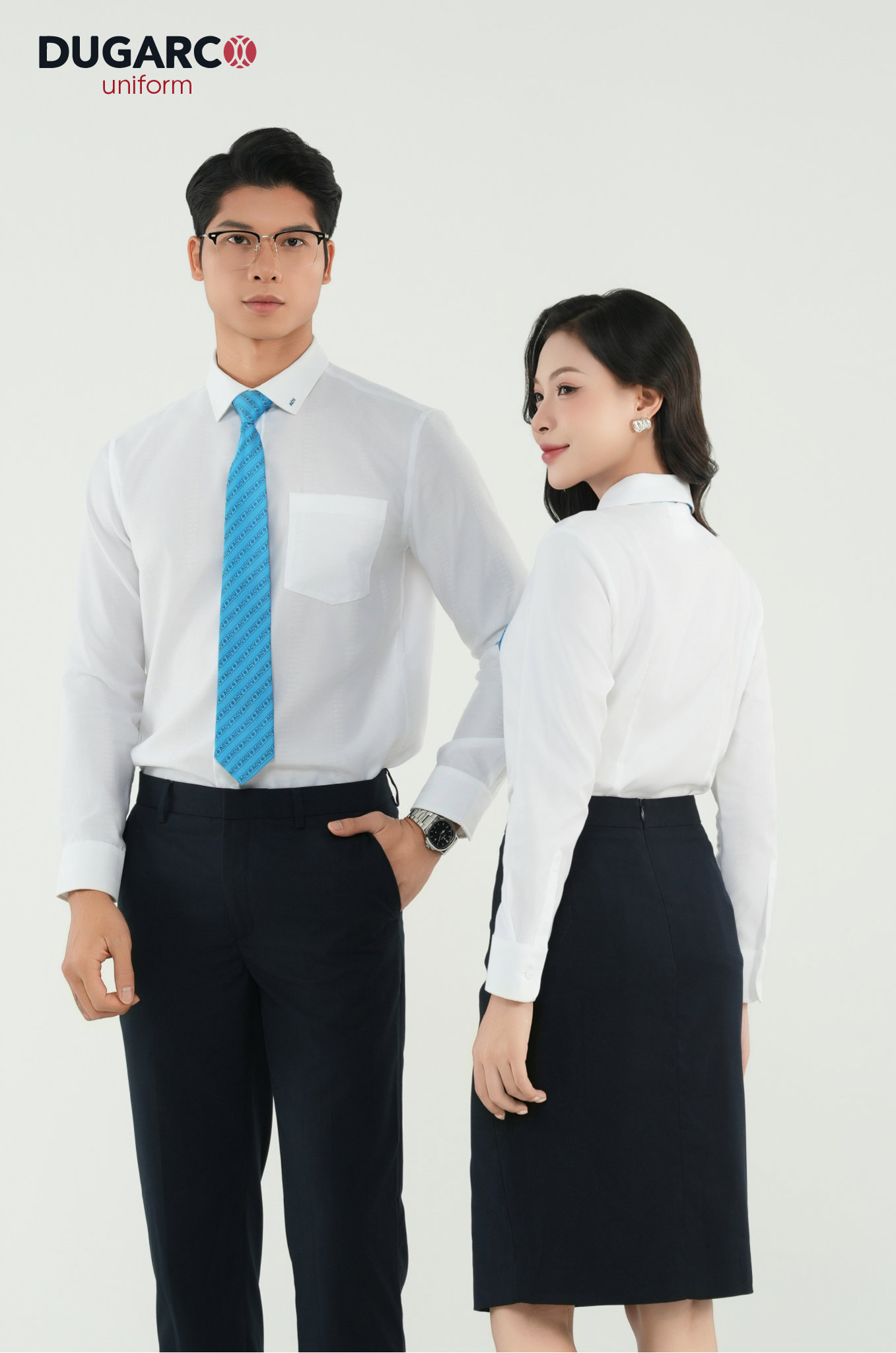 Ảnh của Đồng phục sơ mi ngắn tay nữ 