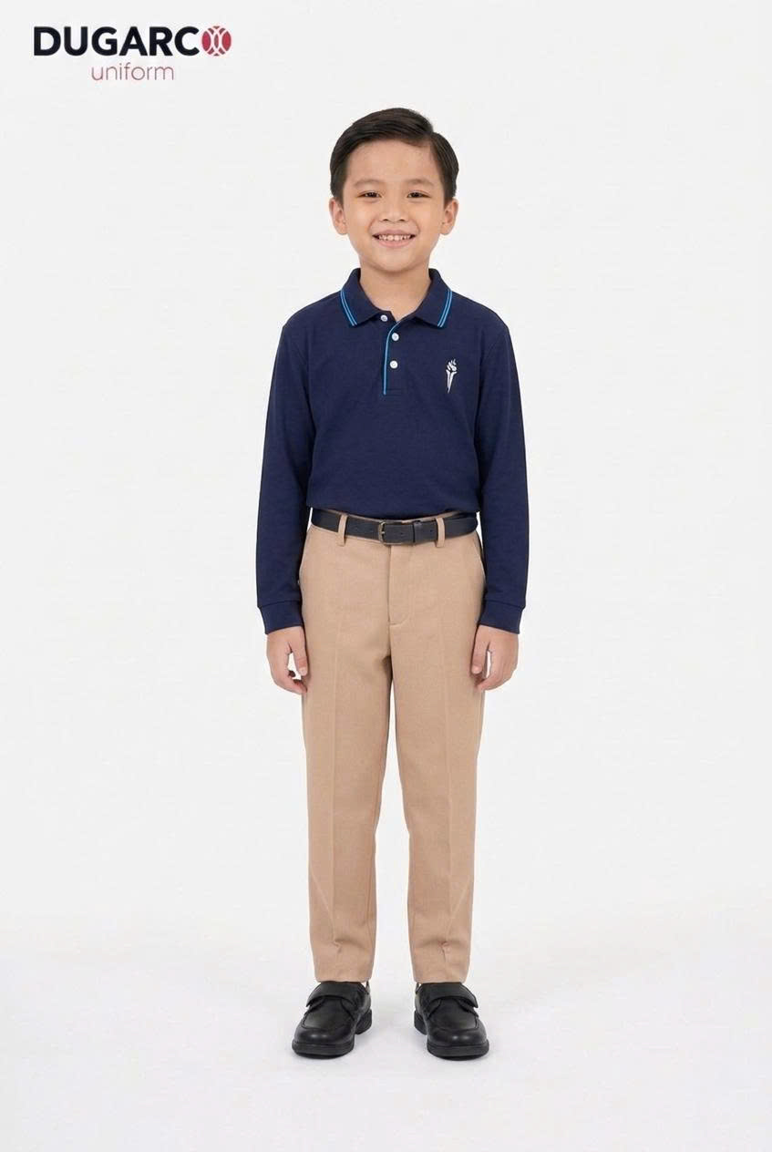 Ảnh của Bộ Đồng Phục Polo dài tay Trường Wellspring 