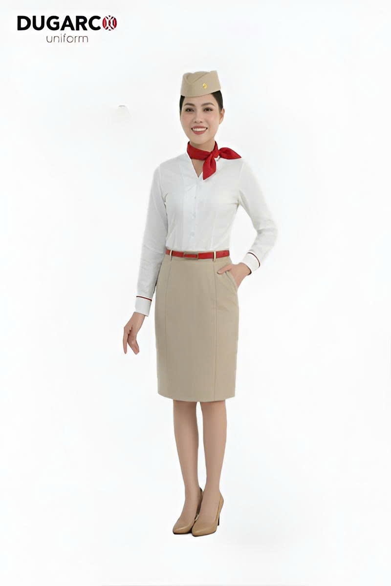 Ảnh của Đồng phục nữ tiếp viên hàng không Sun PhuQuoc Airways 