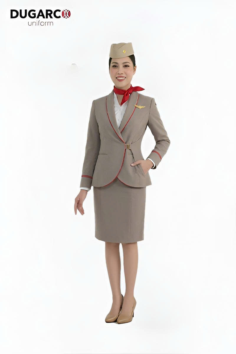Ảnh của  Đồng phục nữ tiếp viên trưởng hàng không Sun PhuQuoc Airways  